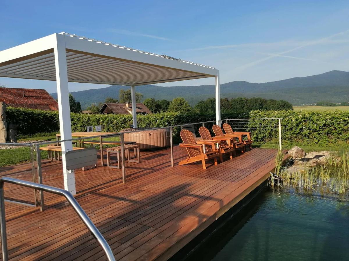 Glamping Maleric With Natural Pool Dragatus Exterior photo